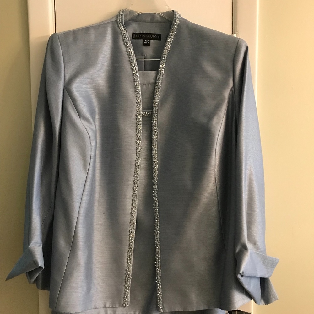 Nipon Boutique Blue Size 20 Suit